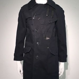 Pt 2 of Burberry Brit Navy Trench Coat (Size S)